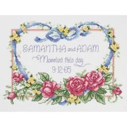 Married This Day Counted Cross Stitch Kit