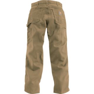 Carhartt Flame Resistant Relaxed Fit Jean   Golden Khaki, 50in. Waist x 30in.
