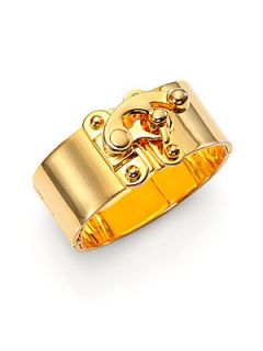 Eddie Borgo Hook Latch Cuff Bracelet   Gold