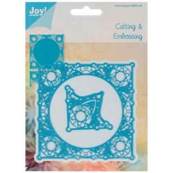 Joy Crafts Cut and Emboss Die  Corner and Frame