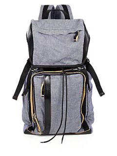 Marni Cotton Backpack   Blue