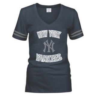 MLB Womens New York Yankees T Shirt   Grey (M)