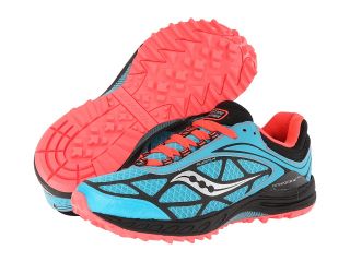 Saucony Peregrine 3 W Womens Running Shoes (Blue)