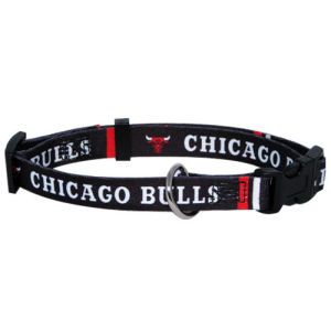 Chicago Bulls Medium Dog Collar