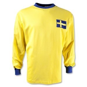 Toffs Sweden 1960s LS Home Soccer Jersey
