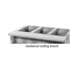 Eagle Group 1.25 Thick Hardwood Cutting Board   Drop Brackets, 79x8