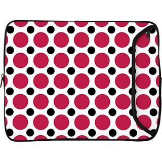 13 Designer Laptop Sleeve   Polka