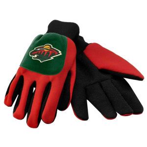 Minnesota Wild Forever Collectibles Color Block Utility Gloves