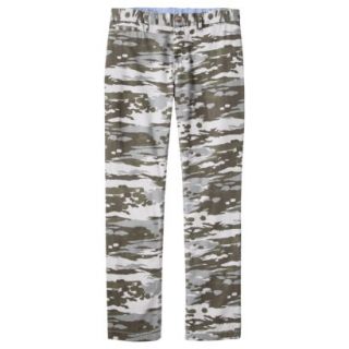 Mossimo Supply Co. Mens Slim Fit Chino Pants   Mesa Gray Camouflage 38x30