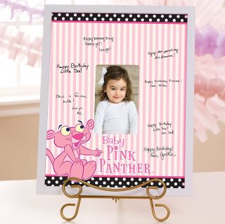 Baby Pink Panther Framed Signature Matte