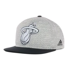 Miami Heat adidas NBA Impact Camo Snapback Cap