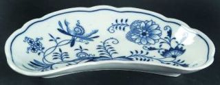 Meissen (Germany) Blue Onion (Oval Backstamp) Bone Dish, Fine China Dinnerware  