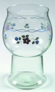 Pfaltzgraff Bonnie Brae  Glass Pillar Float Candleholder, Fine China Dinnerware
