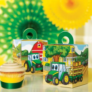 Johnny Tractor Cupcake Boxes