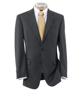 Executive 2 Button Wool Suit Extended Sizes JoS. A. Bank Mens Suit