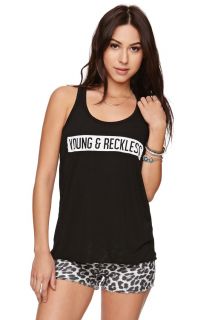 Womens Young & Reckless Tee   Young & Reckless Ribbon Racer Tank