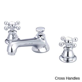 Water Creation American 20th Century Classic Widespread Lavatory Faucet With Pop up Drain