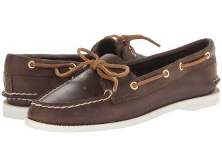 Sperry Top Sider Parker Womens Lace Up Moc Toe Shoes (Brown)