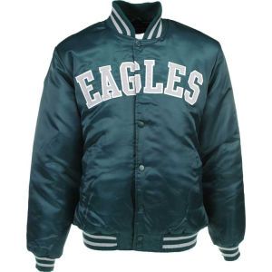Philadelphia Eagles GIII NFL Satin Varsity Jacket