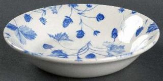 Royal Stafford Blue Alpine Coupe Cereal Bowl, Fine China Dinnerware   Blue Straw