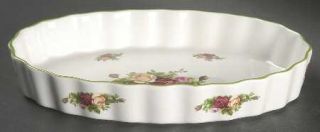 Royal Albert Old Country Roses Bakeware Collection Oval Baker, Fine China Dinner