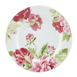 Kathy Ireland Home Blossoming Rose Canape Plates By Gorham (set Of 4)