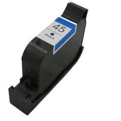 Hp 45 Black Ink Cartridge (remanufactured) (BlackBrand Sophia GlobalModel SGHP45Quantity 1Dimensions 1 inch H x 1 inch W 1 inch L Maximum yield 833 PagesCompatible with 1220 Fax, 1220xi fax, color copier 180, color copier 190, color copier 280, desk