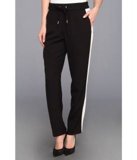 Juicy Couture Pull On Crepe Pant Womens Casual Pants (Black)