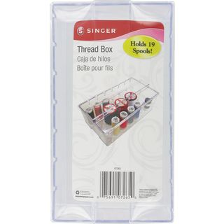 Clear Plastic Thread Box