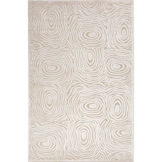 Modern Abstract Viscose/ Chenille Rug (9 X 12)