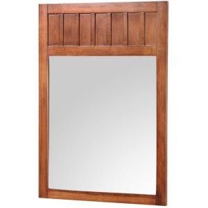 Foremost FMKNCM2434 Knoxville 24 In. W X 34 In. H Framed Mirror In Nutmeg