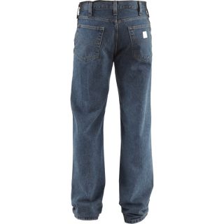 Carhartt Relaxed Fit Straight Leg Jean   Deep Stone, 29 Inch Waist x 30 Inch