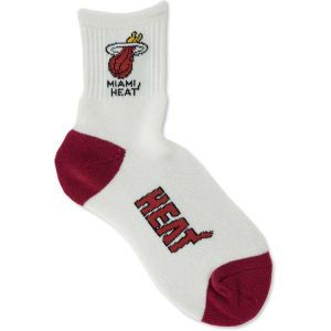 Miami Heat For Bare Feet Ankle White 501 Med Sock
