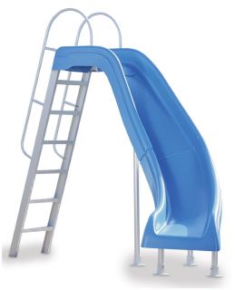 Interfab CITY2CRB City 2 Complete Right Turn Pool Slide Blue