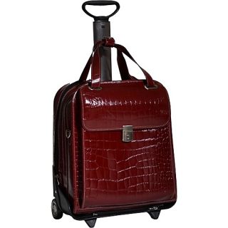 Monterosso Collection Novembre Ladies Wheeled Laptop Case Cherry Red   Si