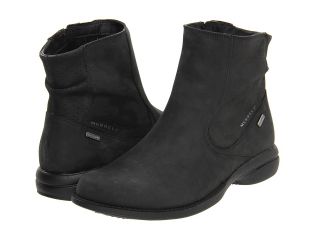 Merrell Captiva Mid Waterproof Womens Zip Boots (Black)