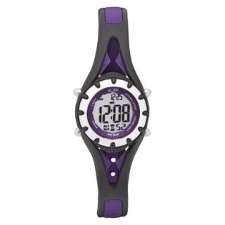 C9 by Champion Womens Plastic Strap Digital Watch   Black/Purple