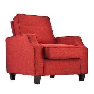 Wildon Home ® Lakewood Upholstered Arm Chair WF029 Color Cherry Red