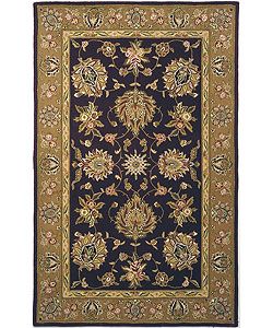 Handmade Traditions Tabriz Red/ Gold Wool And Silk Rug (6 X 9) (RedPattern OrientalMeasures 0.5 inch thickTip We recommend the use of a non skid pad to keep the rug in place on smooth surfaces.  Professional cleaning is recommended.All rug sizes are app
