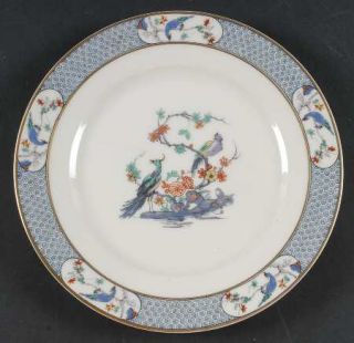 Haviland Ambazar Luncheon Plate, Fine China Dinnerware   France,Birds On Branche