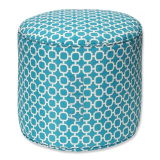 Hockley Teal Weather Resistant Bean Bag Ottoman