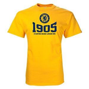 Euro 2012   Chelsea 1905 T Shirt (Yellow)