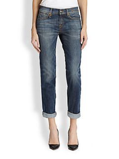 R13 Relaxed Skinny Jeans   Faded Blue