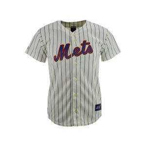 New York Mets Majestic MLB OLD Youth Blank Replica Jersey