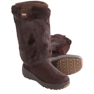 Pajar Foxy Winter Boots   Shearling Lining (For Women)   BROWN (38 )