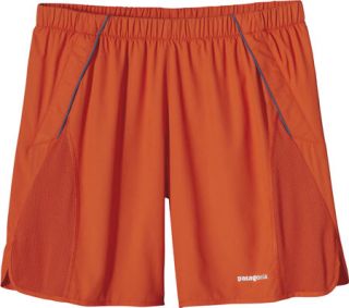 Mens Patagonia Trail Chaser Shorts   Eclectic Orange Athletic Shorts