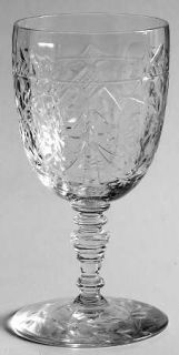 Rock Sharpe Shasta Juice Glass   Stem #1016,Cut