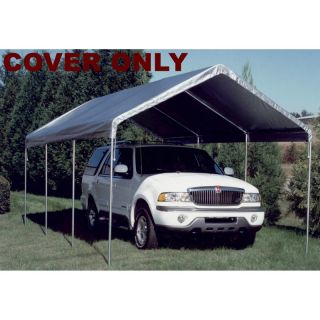 King Canopy 10 x 20 ft. DrawString Replacement Cover White   TDS10206 5