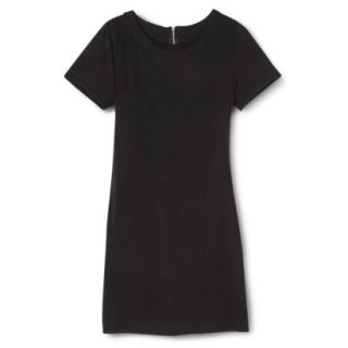 Merona Womens Knit T Shirt Dress   Black   XL