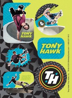 Tony Hawk Skatepark Series Sticker Sheets
